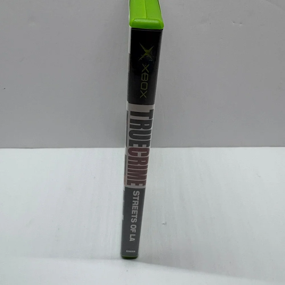 True Crime Streets of LA Video Game Original Xbox NTSC Black Red Activision